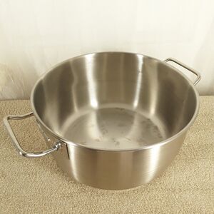Wide MORGAN WARE 12 qt Stock Pot, 3 Ply Induction Bottom, 18/10 Stainless Steel